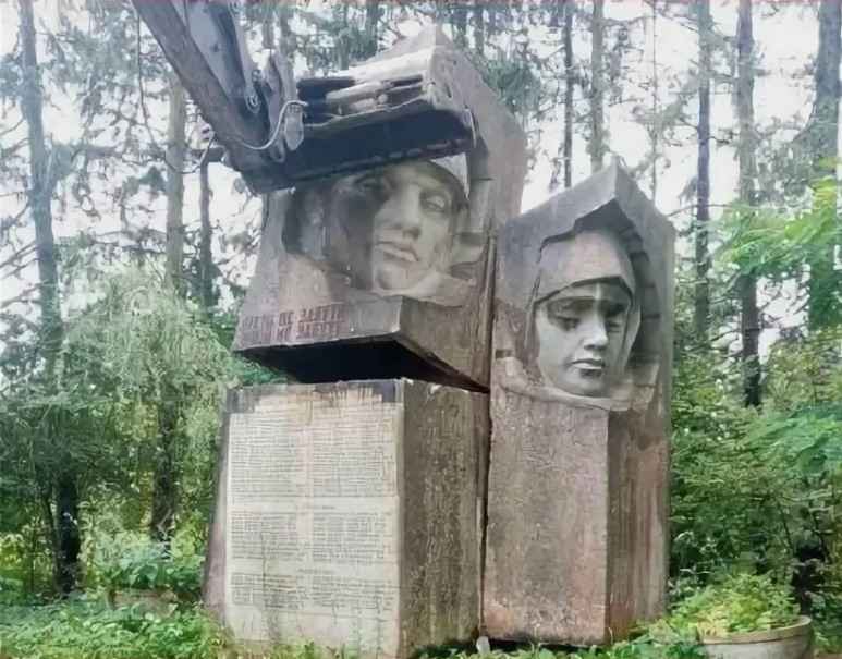 Памятник советским партизанам в Трушевичах